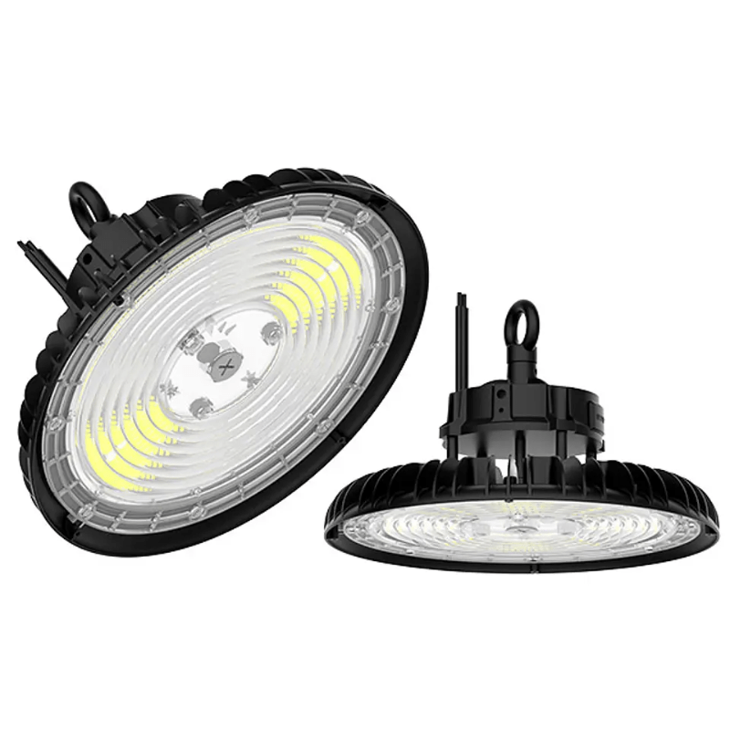 Lámpara Campana industrial 300W Ajustable Negra 4000k 5300k 6500k - Wattko